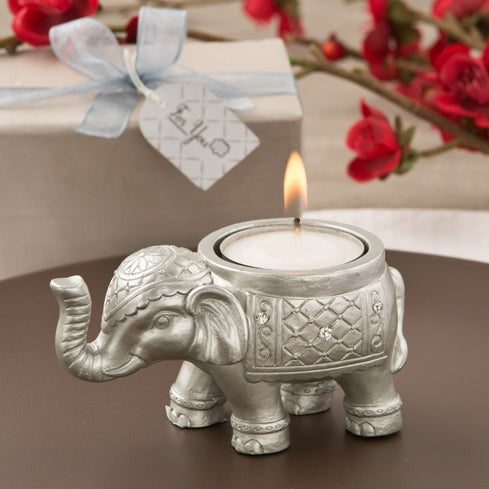 Indian Elephant Candle Holder