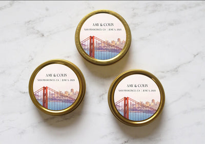 San Franciso Candle Favor