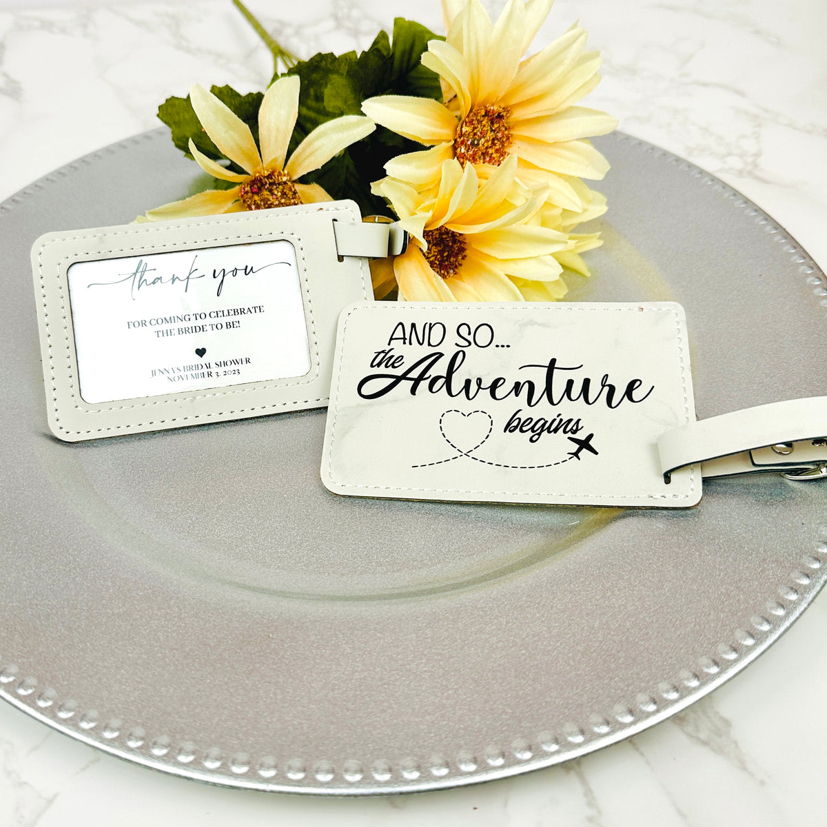 Bridal Adventure Luggage Tag