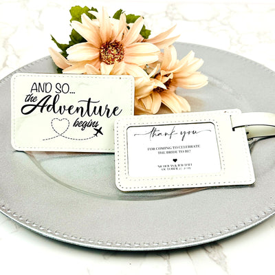 Bridal Adventure Luggage Tag