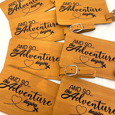 Adventurous Love Luggage Tag