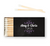 Custom Matchbox Wedding Favor - Chalkboard