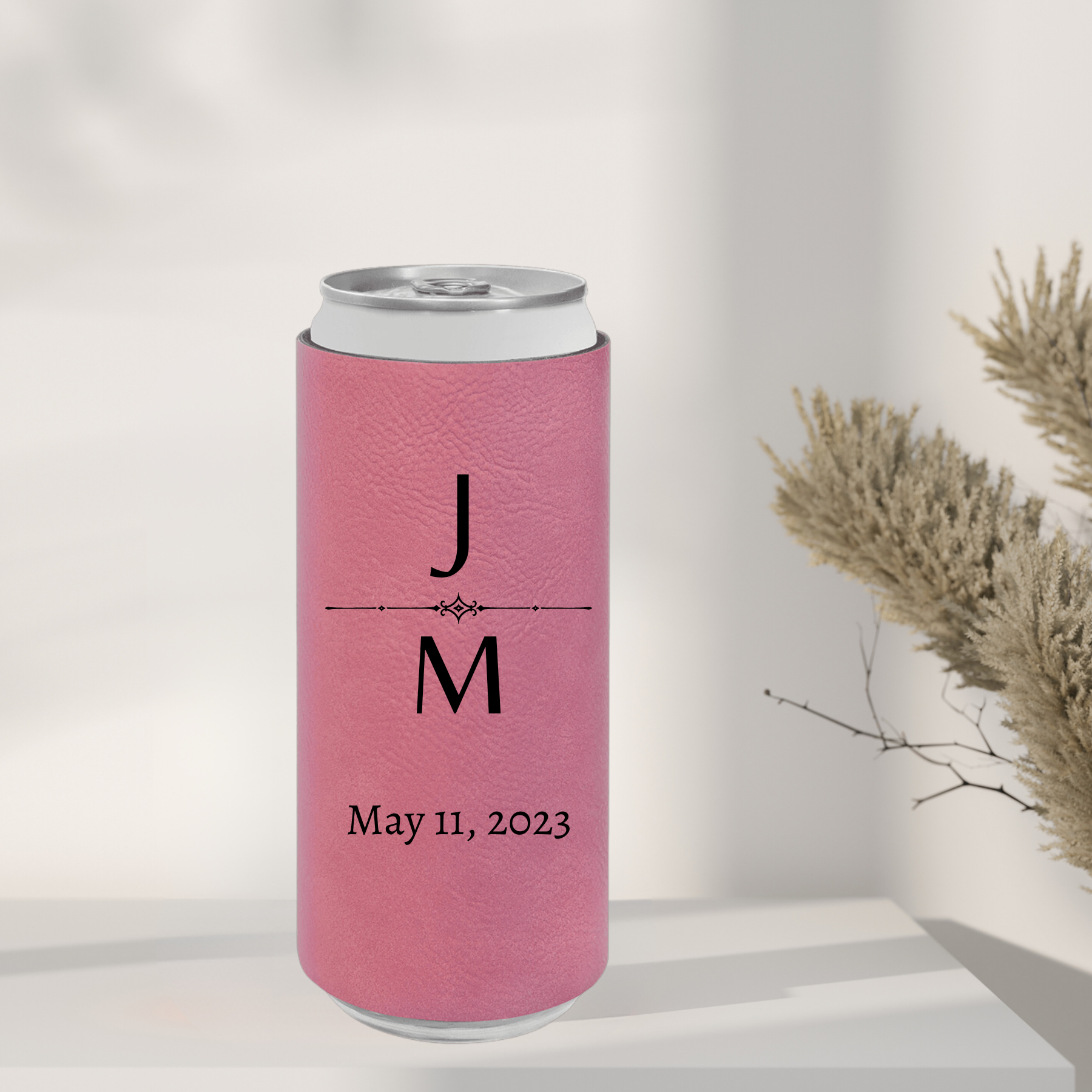 Customized Couples' Koozie Charm