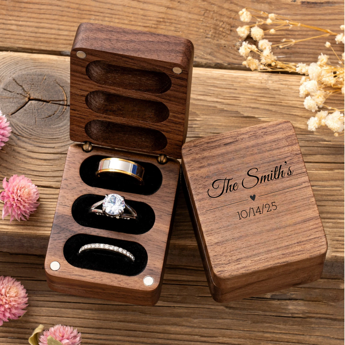 Mr & Mrs Ring Box