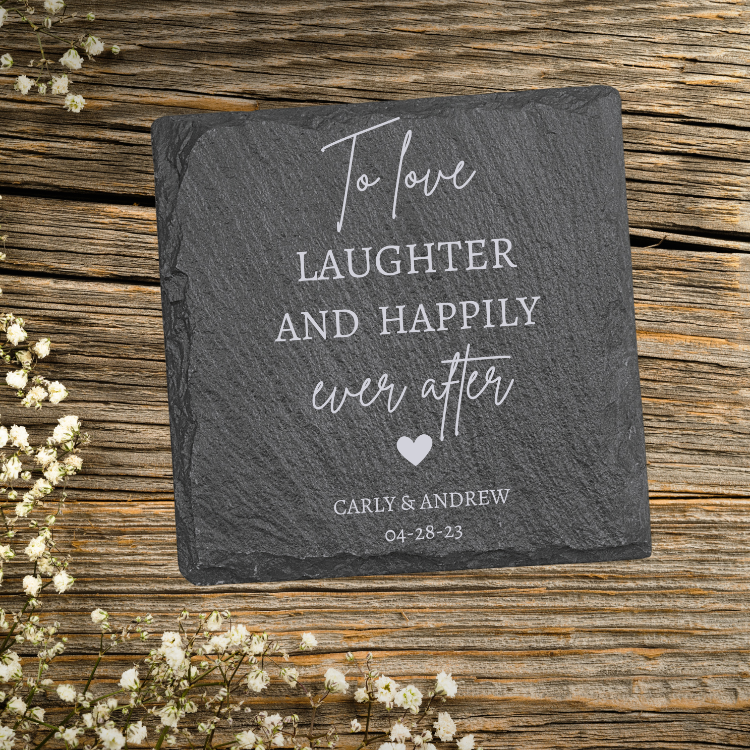 Love Quote Square Coaster