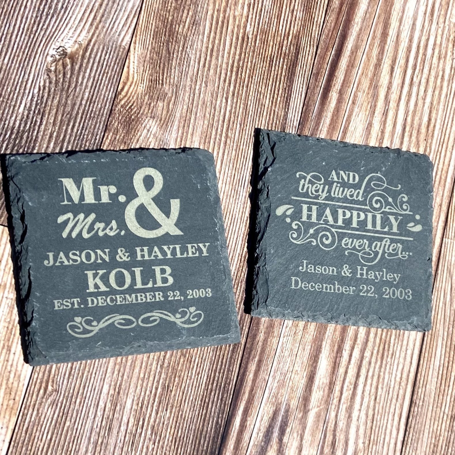 Coaster Wedding Favor