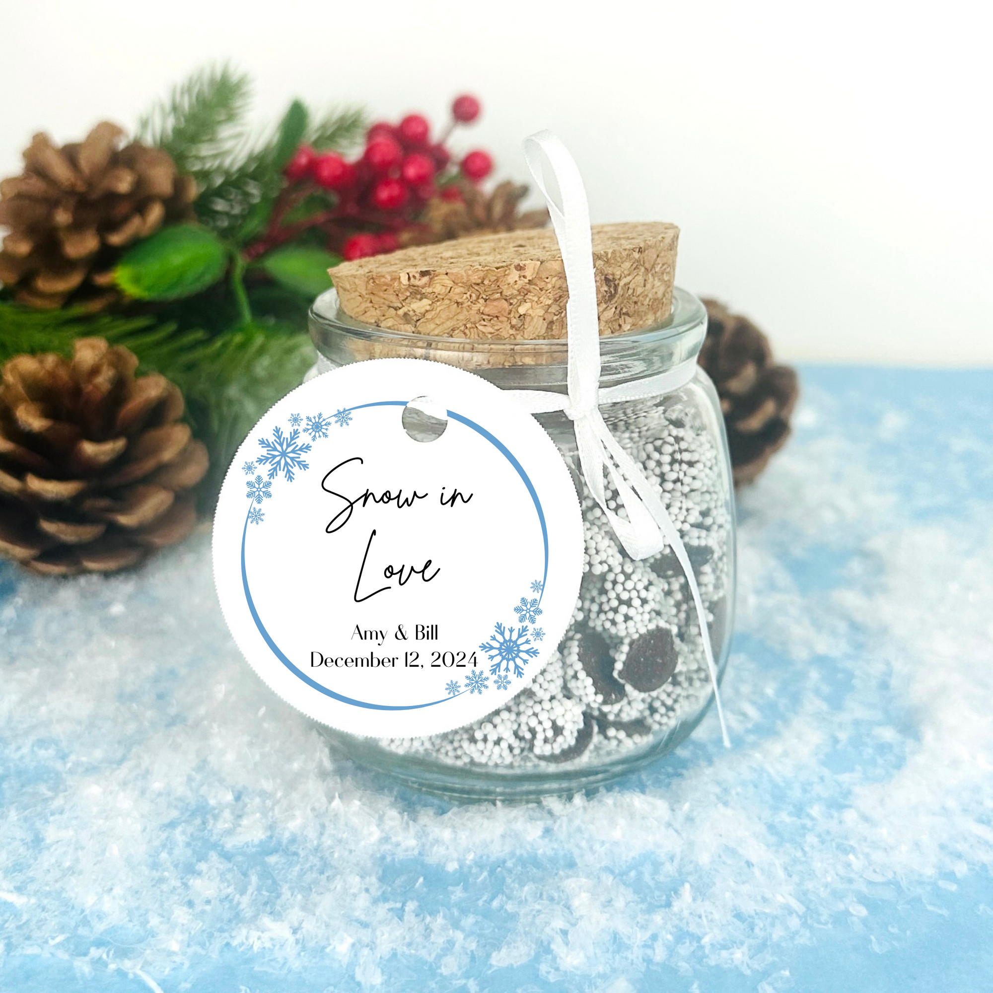 Warm Wishes Mini Mason Jar