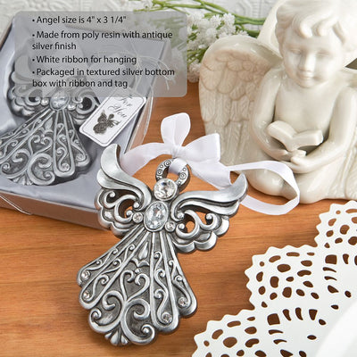 Silver Angel Ornament