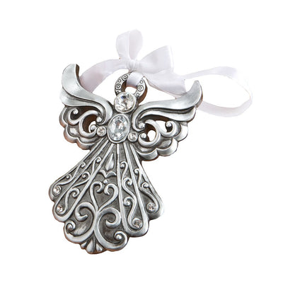 Silver Angel Ornament