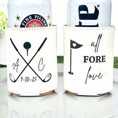 All Fore Love Koozie - Forever Wedding Favors