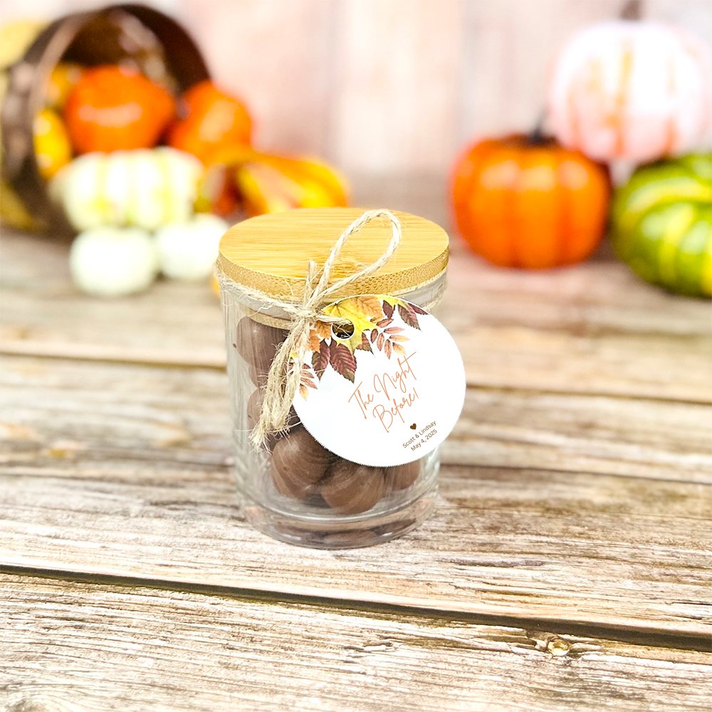 Autumn Essence Rehearsal Jar - Forever Wedding Favors