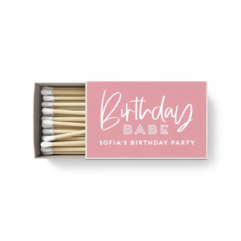 Blissful Birthday Matches - Forever Wedding Favors