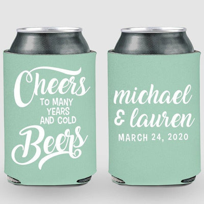 Cold Beers Koozie - Forever Wedding Favors