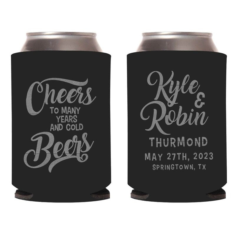 Cold Beers Koozie - Forever Wedding Favors