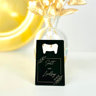 Custom Couple's Bottle Opener - Forever Wedding Favors