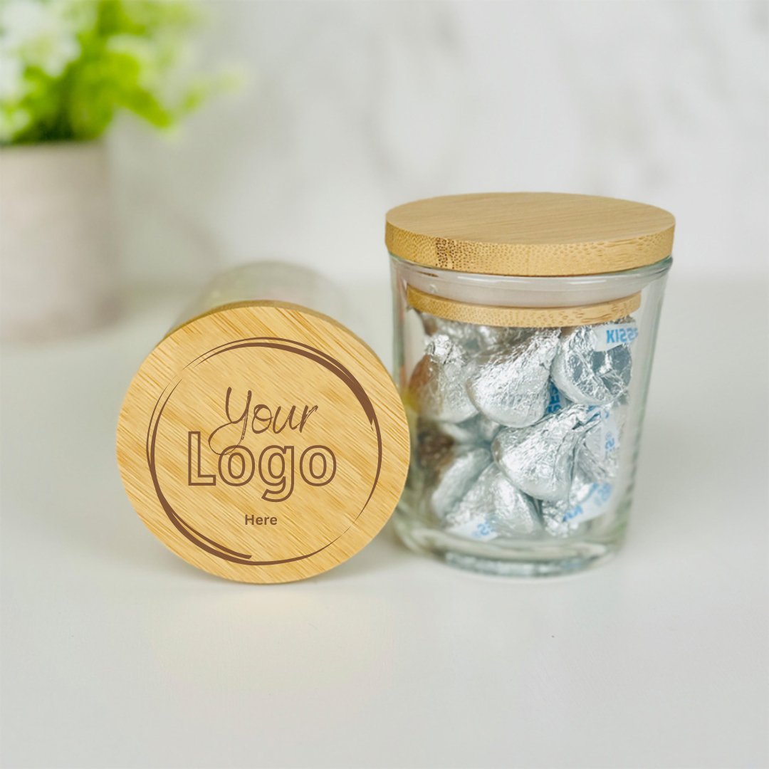 Custom Logo Mason Jar - Forever Wedding Favors