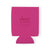 Custom Neoprene Foam Beer Can Drink Holder - Hot Pink - Forever Wedding Favors