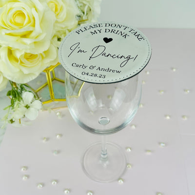 Don't Stop Dancing Coaster - Forever Wedding Favors