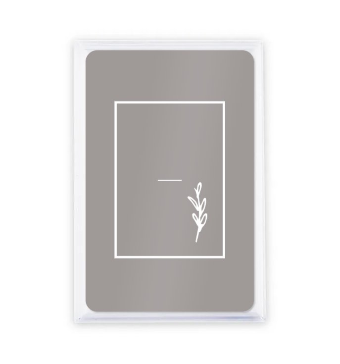 Elegant Monogram Playing Card Favors - Forever Wedding Favors