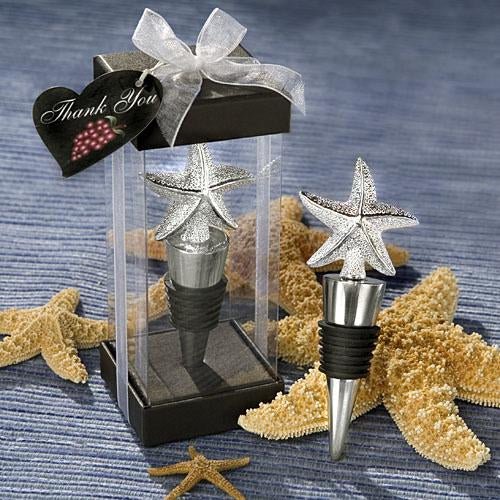 Elegant Starfish Bottle Stopper - Forever Wedding Favors