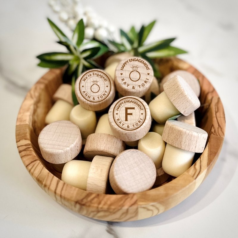 Enchanted Engagement Cork - Forever Wedding Favors