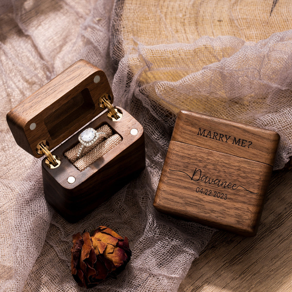 Engagement Ring Box - Forever Wedding Favors