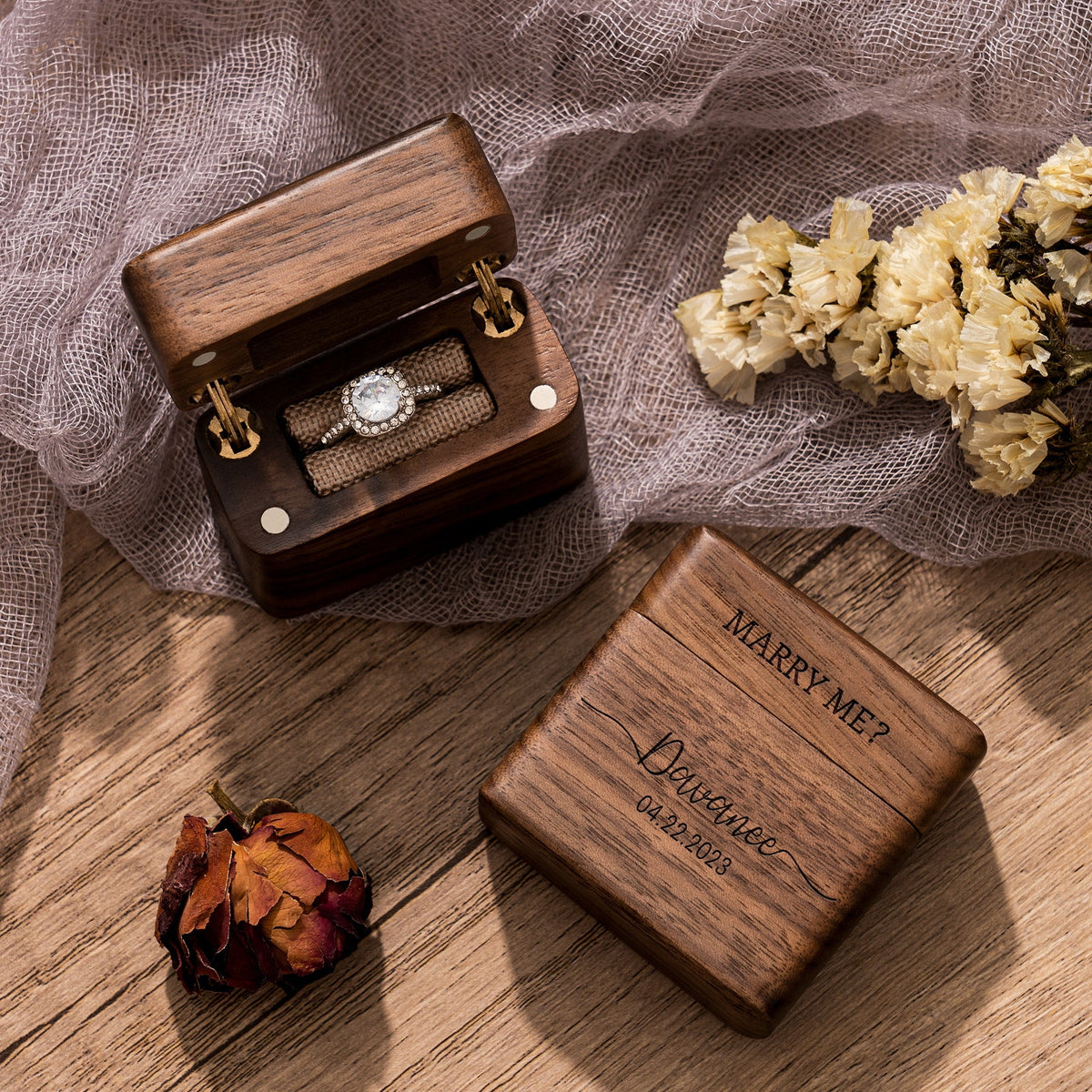 Engagement Ring Box - Forever Wedding Favors