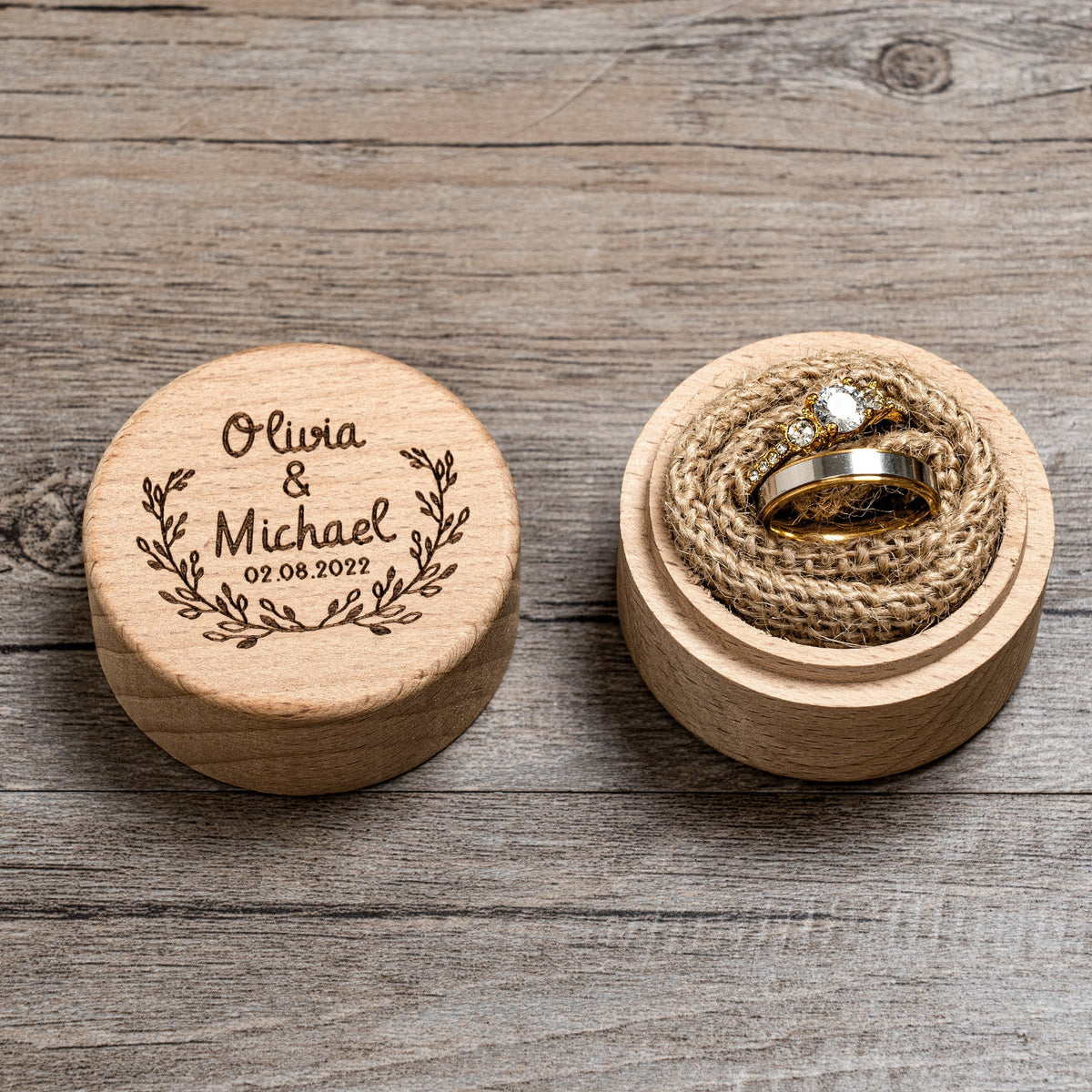 Everlasting Unity Ring Box - Forever Wedding Favors