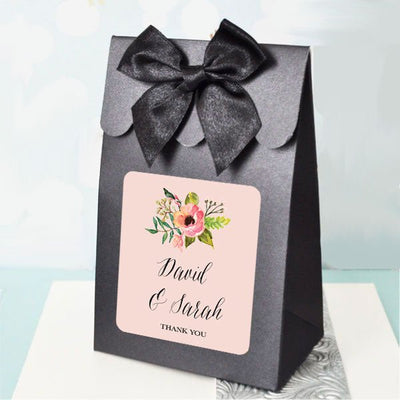 Floral Candy Favor Bags - Forever Wedding Favors