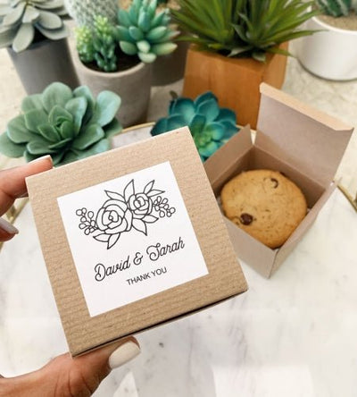 Floral Favor Boxes - Forever Wedding Favors