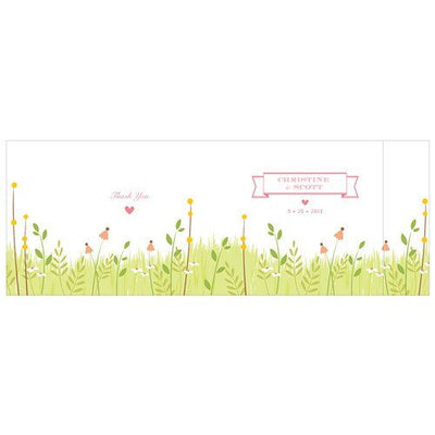 Flower Fields Notepad - Forever Wedding Favors