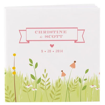 Flower Fields Notepad - Forever Wedding Favors