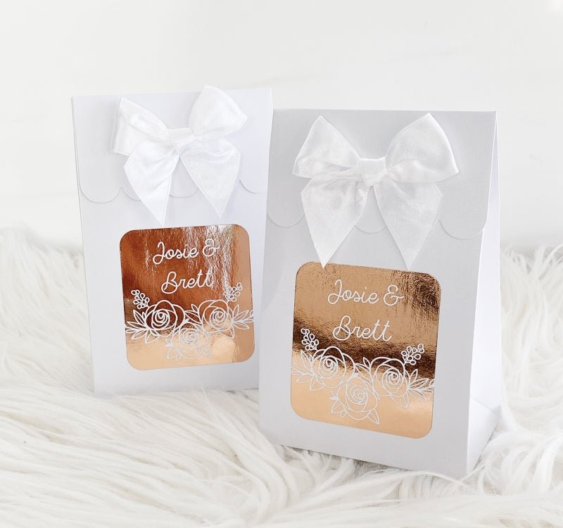 Foil Favor Bags - Forever Wedding Favors