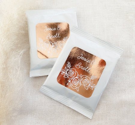 Foil Hot Cocoa Favors - Forever Wedding Favors