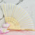 Forever Love Engraved Bamboo Hand Fan - Forever Wedding Favors