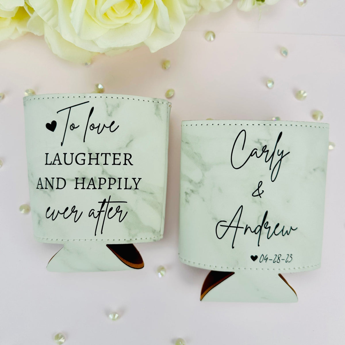 Happily Ever After Koozie - Forever Wedding Favors