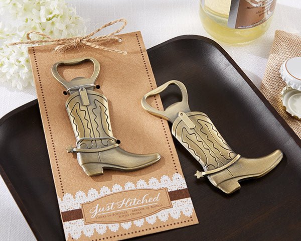 Just Hitched Bottle Opener - Forever Wedding Favors