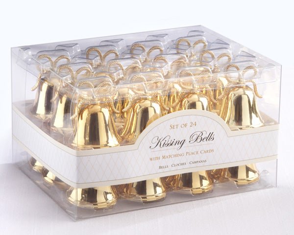 Kissing Bells - Gold - Forever Wedding Favors