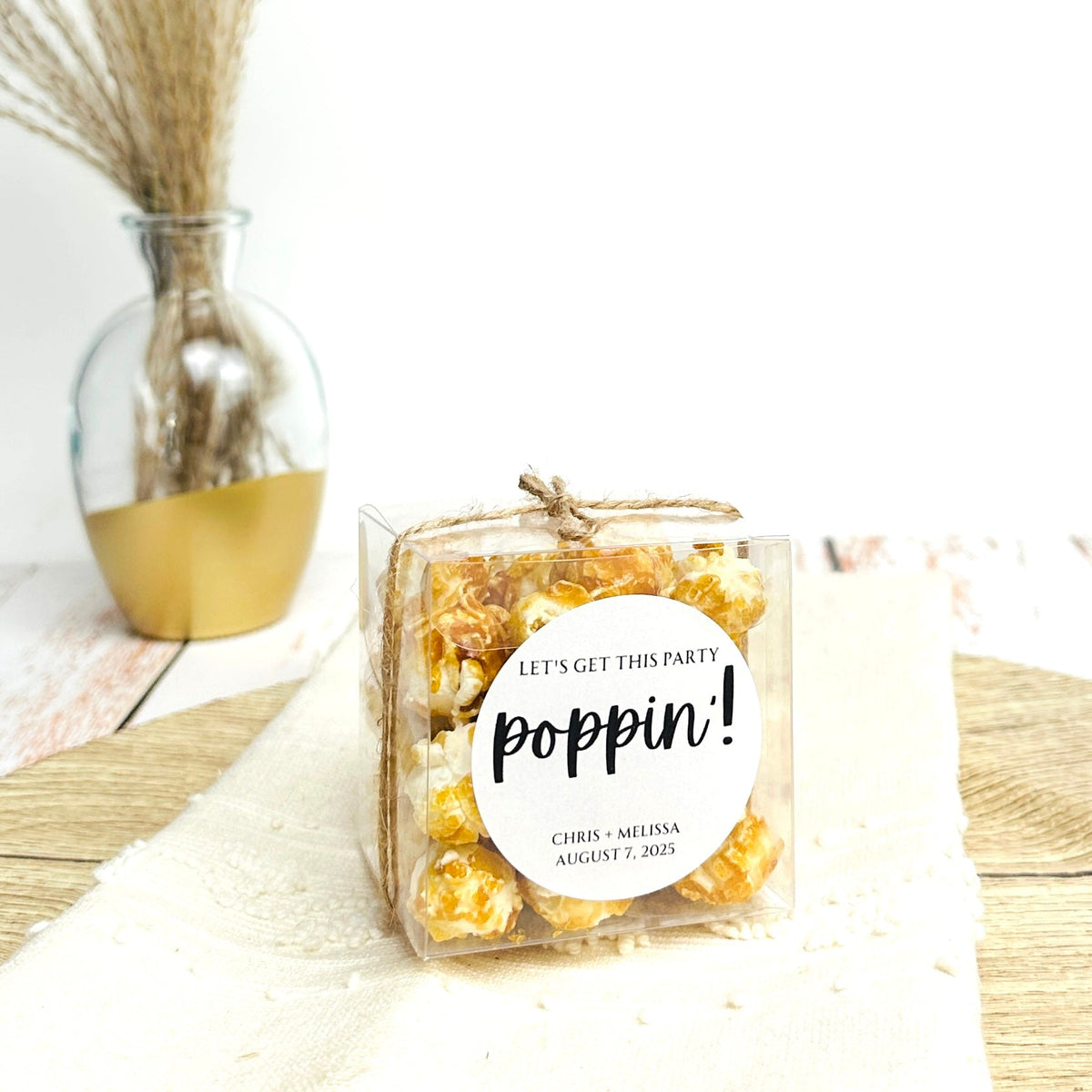 Let's Get Poppin' Box - Forever Wedding Favors