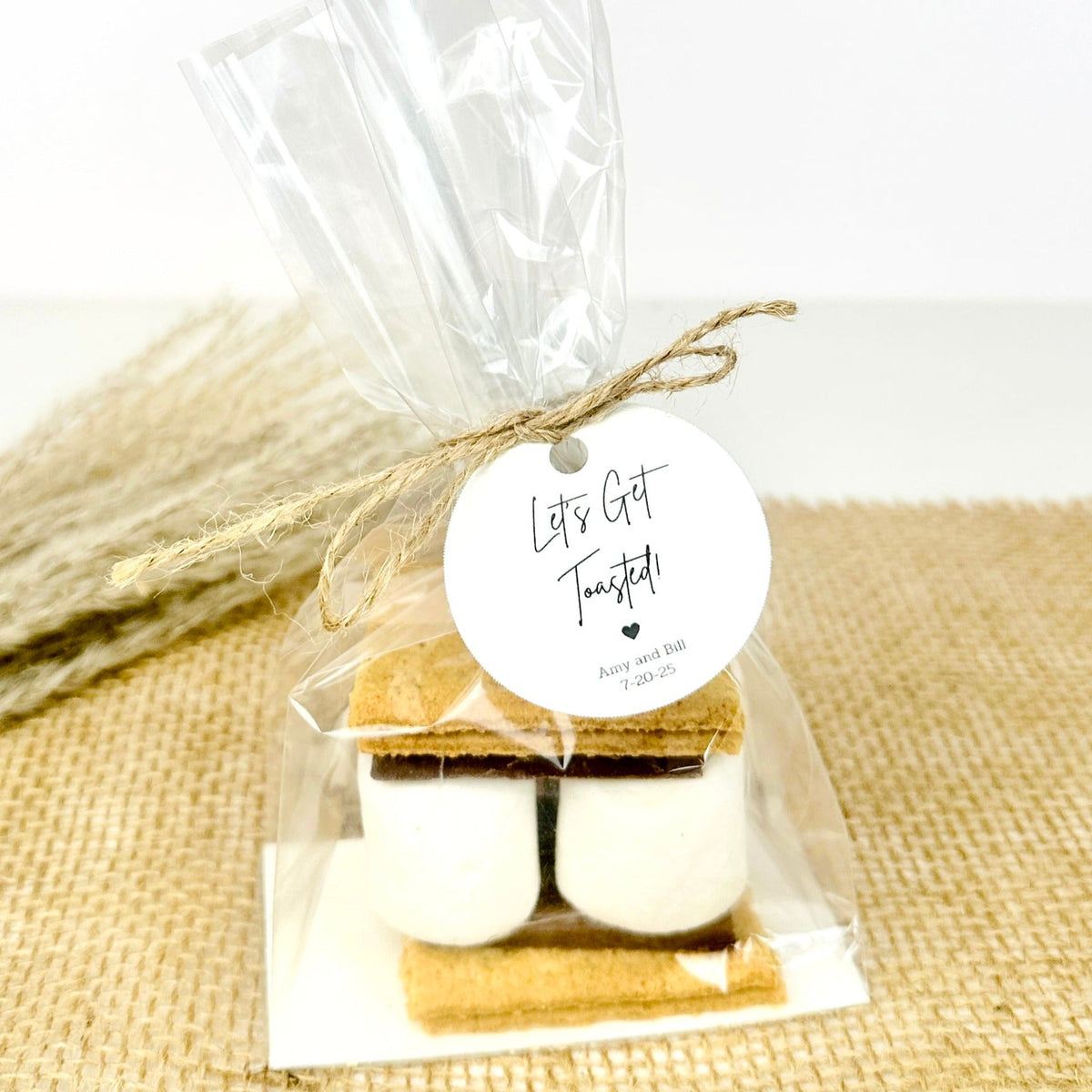 Let's Get Toasted Favor Bag - Forever Wedding Favors