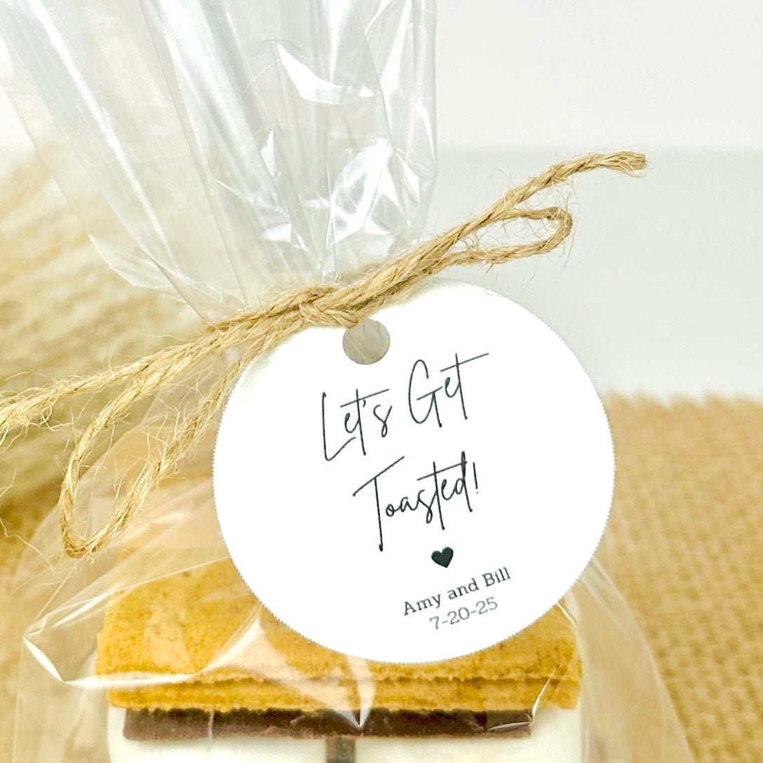 Let's Get Toasted Favor Bag - Forever Wedding Favors