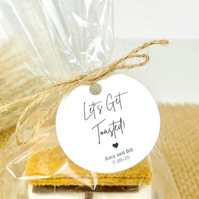 Let's Get Toasted Favor Bag - Forever Wedding Favors