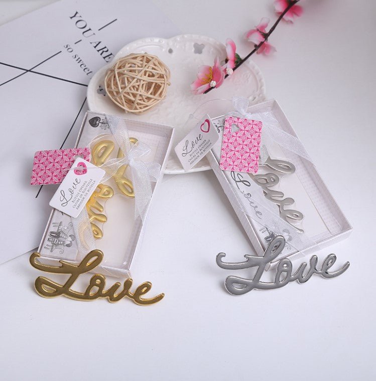 LOVE Bottle Opener - Forever Wedding Favors