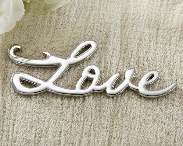 LOVE Bottle Opener - Forever Wedding Favors