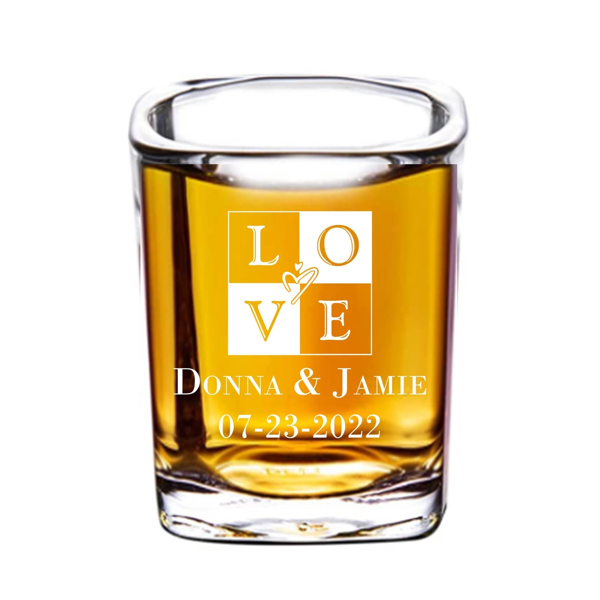 Love Shot Glass - Forever Wedding Favors