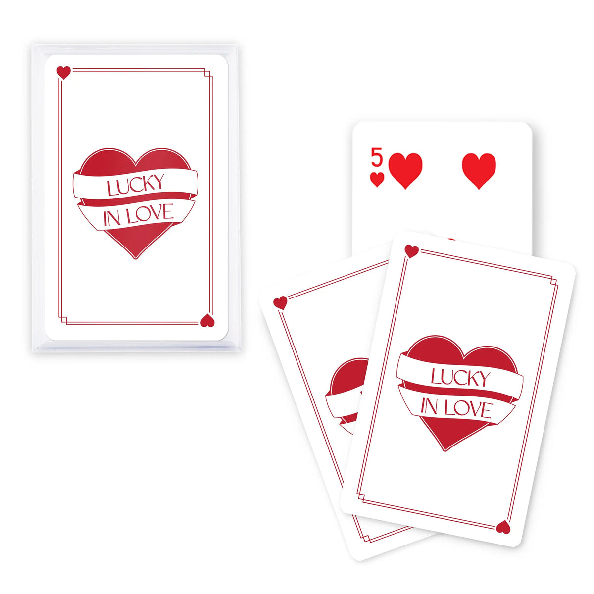 Lucky In Love Playing Cards - Forever Wedding Favors