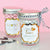 Metallic Foil Mini Mason Jars - Forever Wedding Favors