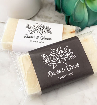 Mini Soap Favors - Floral - Forever Wedding Favors