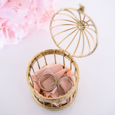 Miniature Classic Round Decorative Birdcages - White - Forever Wedding Favors