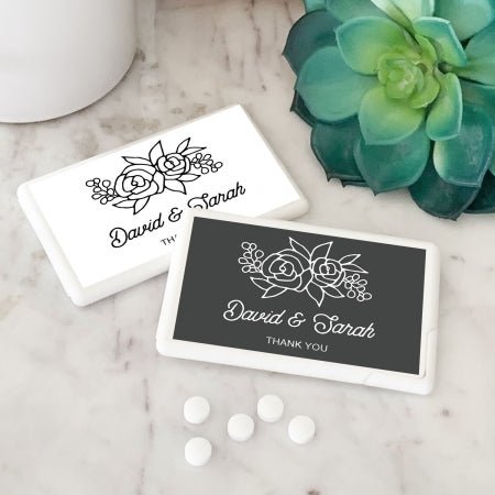 Mint Favor Packs - Floral - Forever Wedding Favors